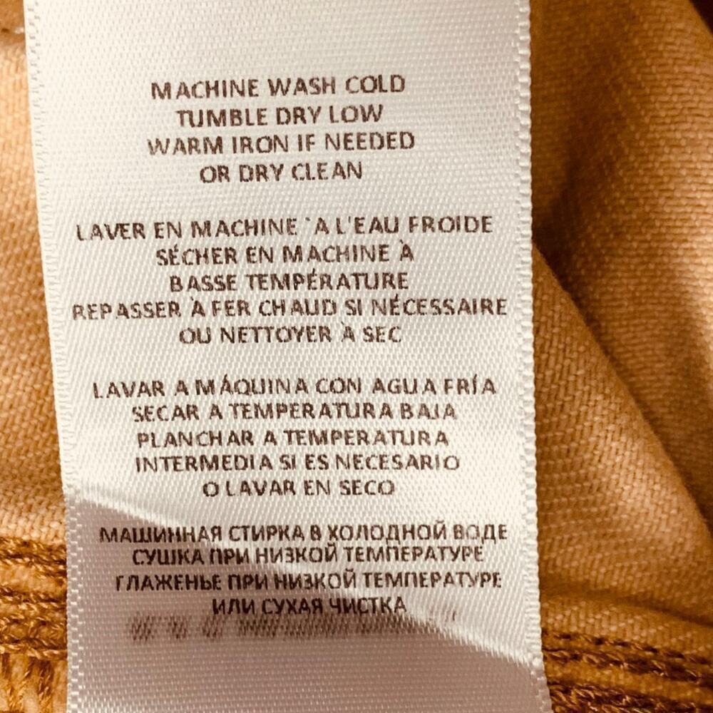 RE/DONE Desert Sand Ultra High Rise Stovepipe Jeans Size 28 - Picture 7 of 9